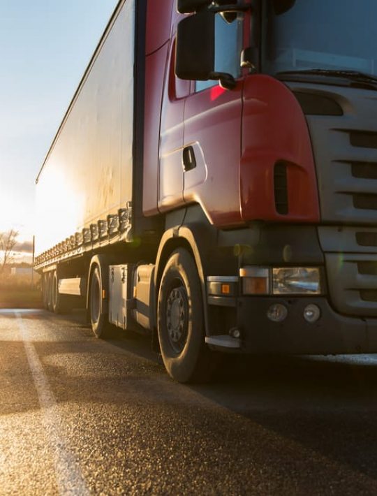 Side View Truck — Whybirds Transport in Raceview, QLD